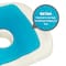 Mind Reader Harmony Collection Blue & Gray Memory Foam Ergonomic Seat Cushion